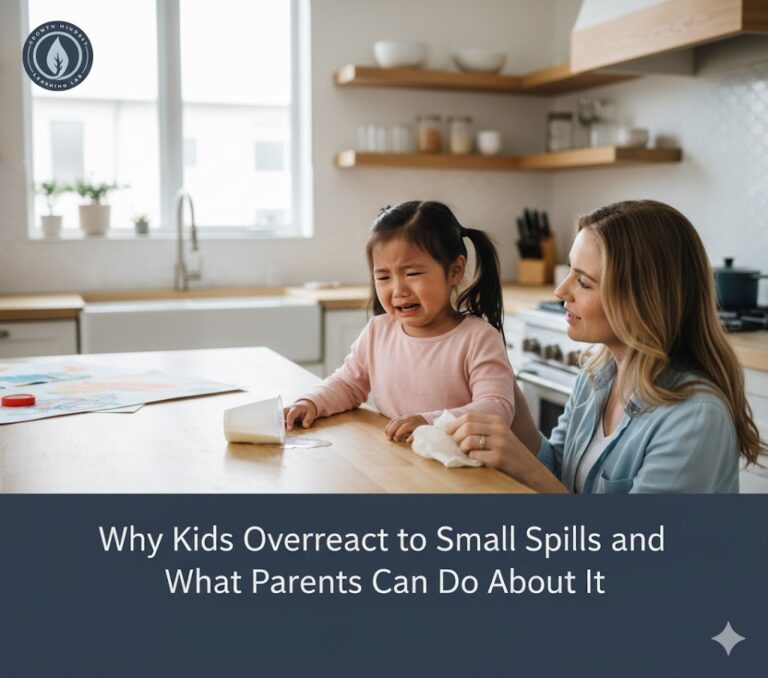 Why Kids Overreact to Small Spills and What Parents Can Do About It