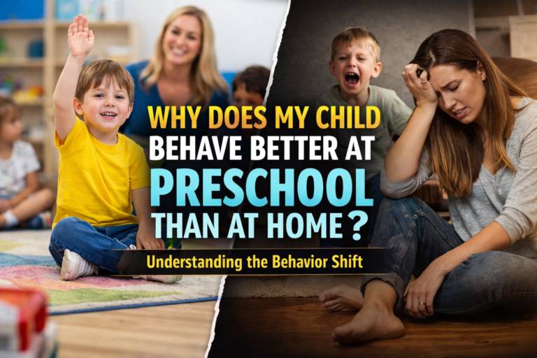 Why Does My Child Behave Better at Preschool Than at Home?