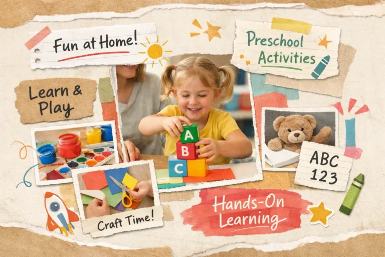 10 Preschool Home Activities to Boost Learning