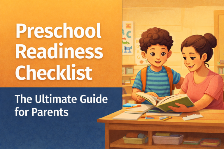 Preschool Readiness Checklist: The Ultimate Guide for Parents Preparing Their Child for School