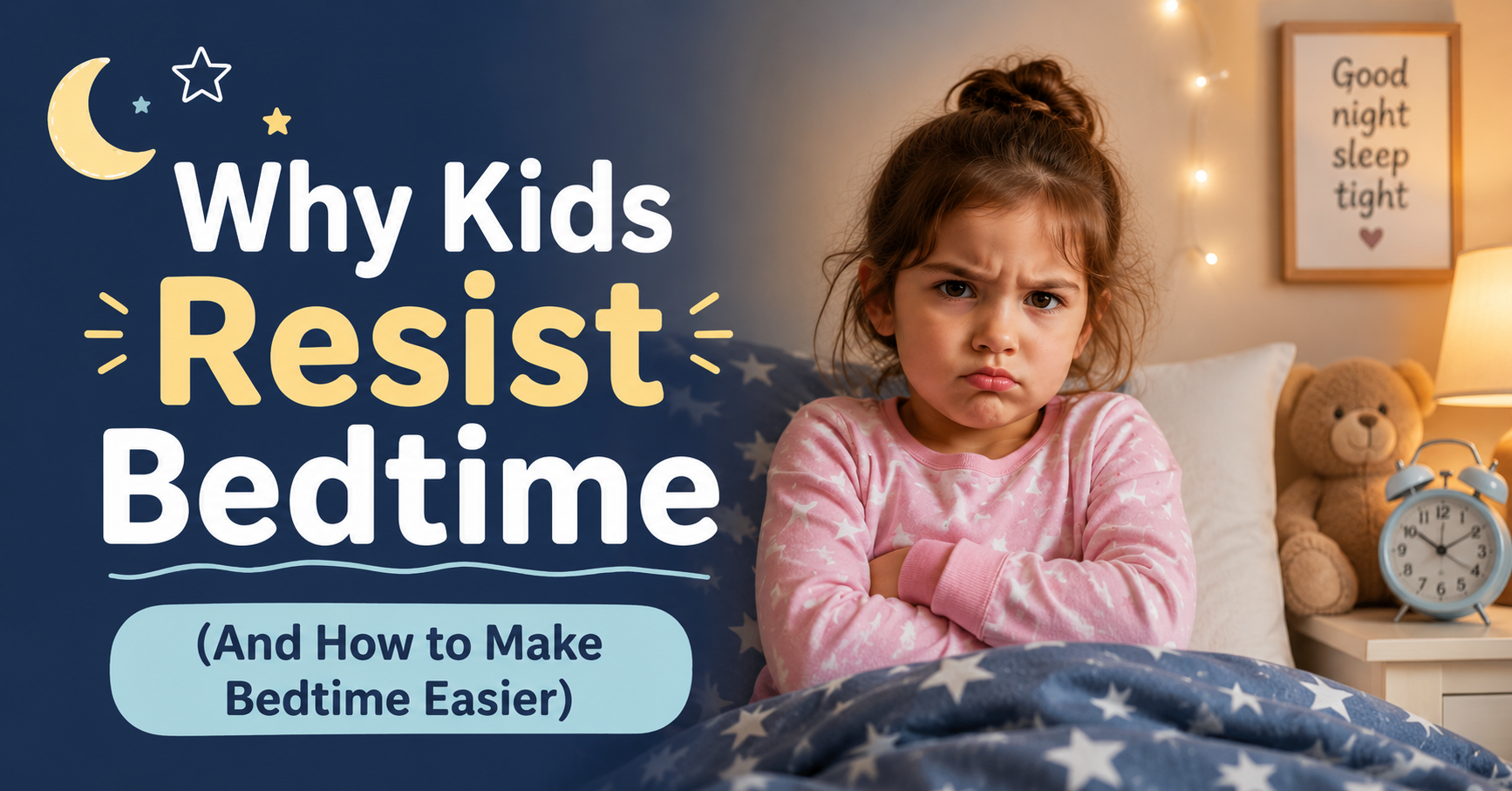 Why Kids Resist Bedtime (And How to Make Bedtime Easier)