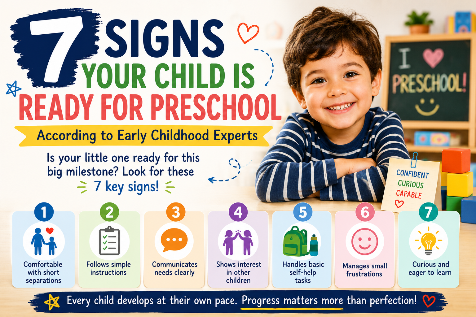 7 Signs Your Child Is Ready for Preschool According to Early Childhood Experts