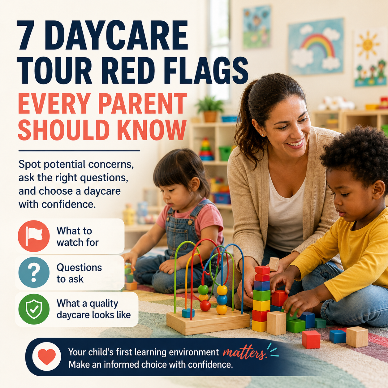 7 Daycare Tour Red Flags Every Parent Should Know