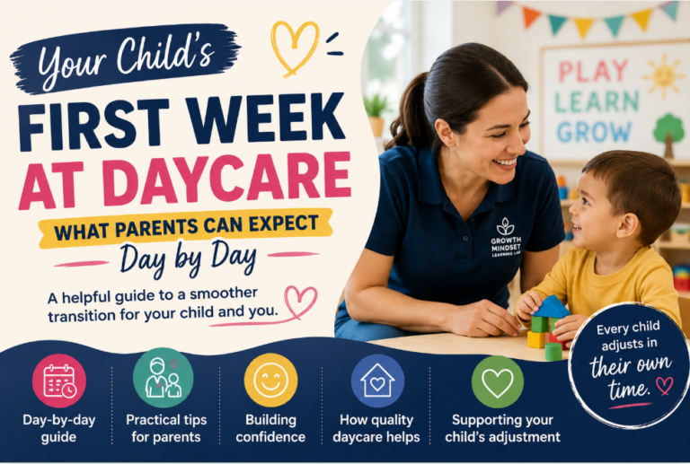 Your Child's First Week at Daycare: What Parents Can Expect Day by Day