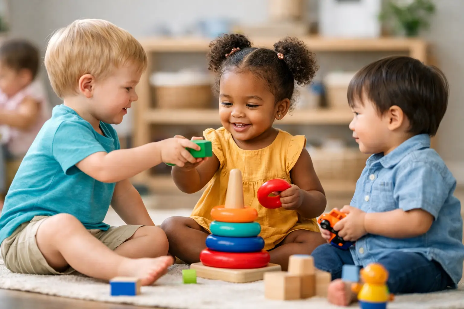 Building Toddler Social Skills Through Play