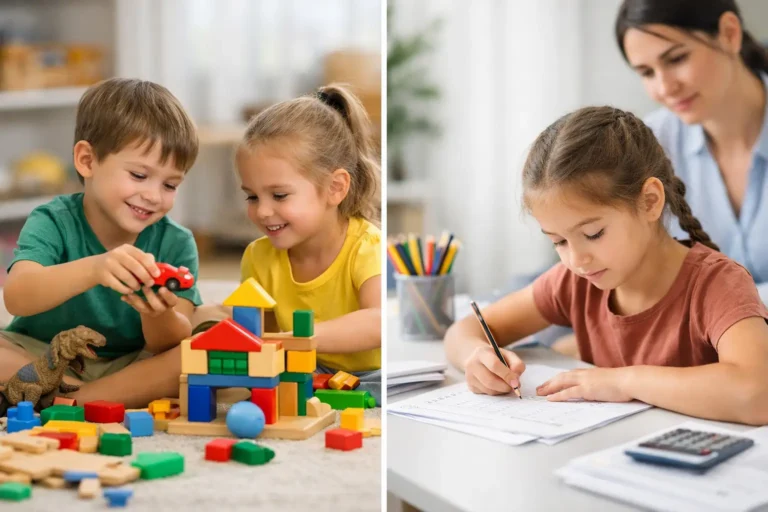 Play Based Learning Versus Worksheets: What Works?