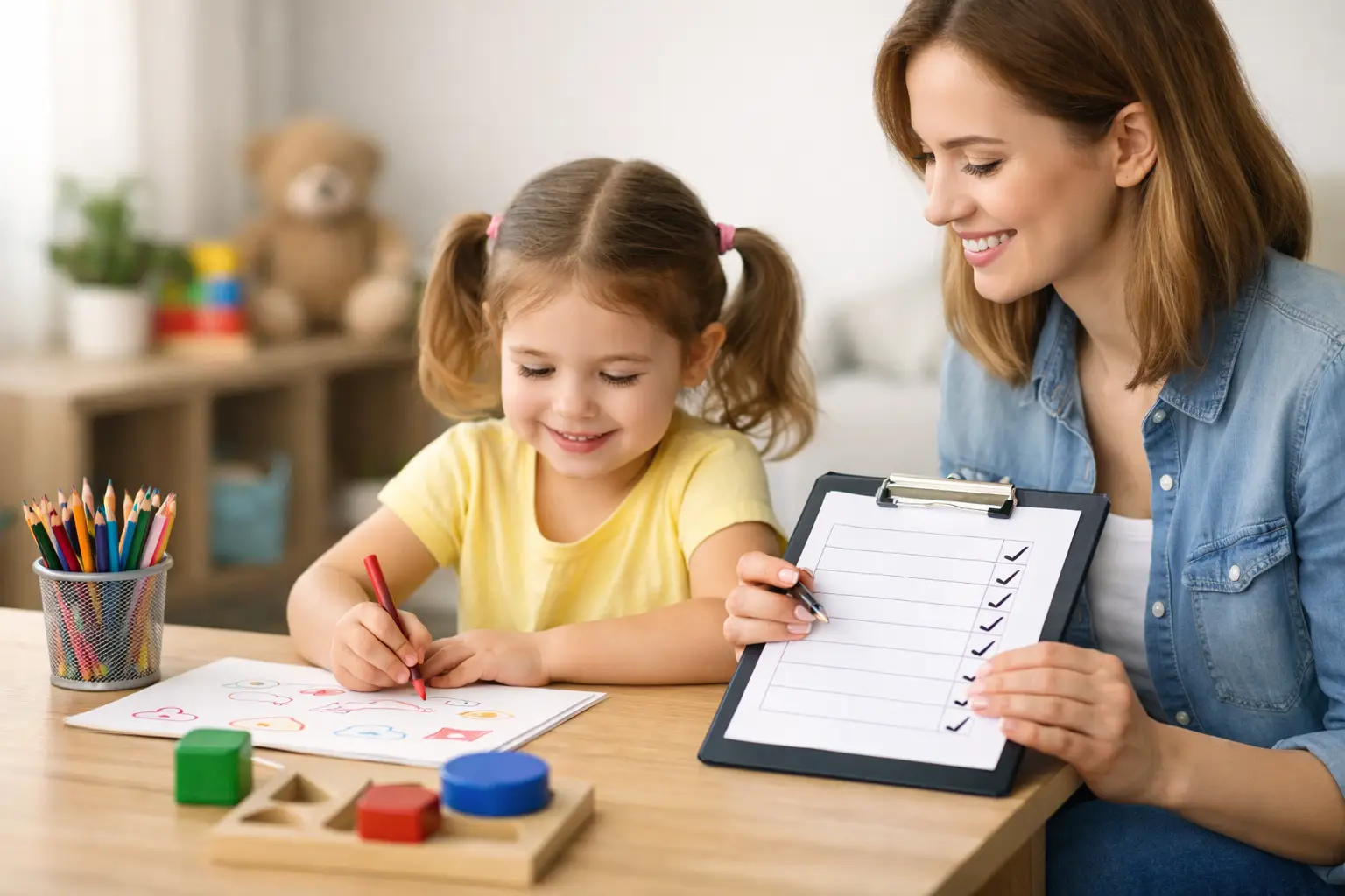 Preschool Readiness Skills Checklist for Families