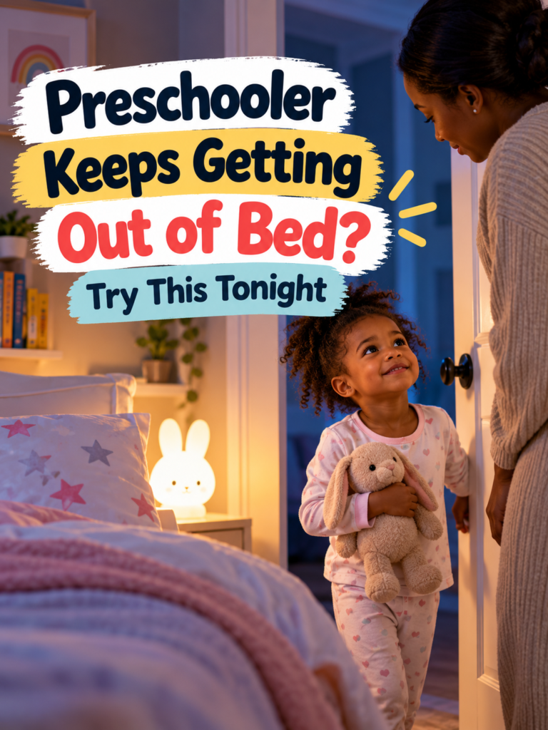 Preschooler Keeps Getting Out of Bed? What Helps